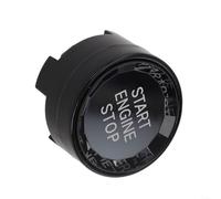 Pour BMW F30 F01 F25 G30 Bouton Start Stop avec reflet miroir (noir)