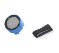 Pour BMW F30 F01 F25 G30 élégant couvercle de bouton Start Stop en ABS avec finition cristal (bleu)