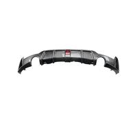 Pour BMW F32 F33 F36 Sport 420i Pare-Chocs Arrière | Lèvre diffuseur voiture Style MP avec feu stop double séparateur 428i 435i 440i 2012-2020(Carbon Look 2 Single)