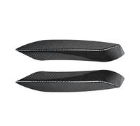 Pour BMW F80 Pour M3 2014-2019 F82 F83 Pour M4 2015-2020 Séparateur Parechocs Avant Canards Becquet Feu Brouillard Lampe Sourcil Cadre Couverture(Fiber Look)