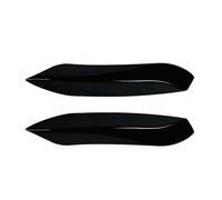 Pour BMW F80 Pour M3 2014-2019 F82 F83 Pour M4 2015-2020 Séparateur Parechocs Avant Canards Becquet Feu Brouillard Lampe Sourcil Cadre Couverture(Glossy Black)