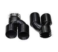 Pour BMW G20 G21 M340 G23 G26 M440i G42 M240i Silencieux Buse Système D'échappement Double Sortie Haute Performance Échappement Embout Tuyau Sortie(Black A)