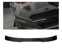 pour BMW G87 pour M2 2023-2025 Coupé Inférieur Sec Fibre Carbone Lèvre Avant Jupes Latérales Diffuseur Arrière Becquet Coffre R44 Kit Carrosserie Complet Spoiler Avant Pare-Chocs(Rear Spoiler)