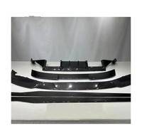 pour BMW G87 pour M2 2023-2025 Coupé Inférieur Sec Fibre Carbone Lèvre Avant Jupes Latérales Diffuseur Arrière Becquet Coffre R44 Kit Carrosserie Complet Spoiler Avant Pare-Chocs(Un Jeu)