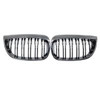 Pour BMW Pour 1 Série E81 E87 2004-2011 Grilles Couverture Pare-chocs Avant De Voiture Veuillez Lifting Calandre Pour 128I 130I 135I Grille de Devant(2004-2006)