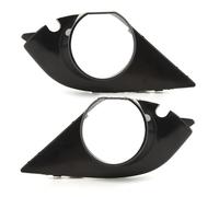 Pour BMW Pour E60 Pour E61 Pour Sport 525i 528i 530i 2004-2010 Couvercle Phare Antibrouillard Grilles Bas Caisse Feux Cadre Lampe Couvre Trou Grille Brouillard(L and R)