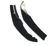 pour BMW pour F20 pour F21 pour M135i 2011-2014 pour Pré-LCI Kits Carrosserie Style Maxton Noir Brillant Parechocs Avant Becquet Séparateur Diffuseur(2PCS Lower Gloss)