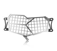 Pour BMW Pour F750GS Pour F850GS 2018 2019 Garde Phare Protecteur D'écran Couvercle D'objectif Lampe Frontale Grille Maille abat-jour de phare de moto(Argent)