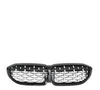 Pour BMW Pour G20 Série 3 Pour Pour G21 G28 2019-2022 Pare-chocs Avant Capot Calandre Calandres Course Style Météore Diamant Noir Voiture Calandre Avant