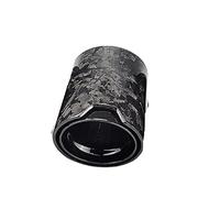 Pour Bmw Pour M2 Pour M3 Pour M4 Tail Throat Forgeage En Fibre De Carbone + Tuyau D'extrémité Pointe D'échappement Acier Inoxydable tuyau sortie pot d'échappement