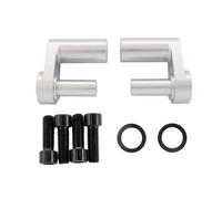 Pour BMW Pour R1200RT Pour R1250RT 2014-2020 Moto Aérospatiale Qualité Réglable Riser Outil Guidon Déplacer Rallonge Supports Pince Pontets Guidon Moto(Chrome)