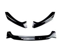 pour BMW pour Série 1 F20 F21 2015-2019 LCI 116i 118i 120i pour M135 pour M140i Becquet De Diffuseur De Séparateur De Lèvre De Pare-Chocs Avant Spoiler Pare-Choc Avant(Noir Brillant)