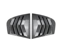 pour BMW pour Série 3 E90 320i 330i M3 2005-2013 Voiture Fenêtre Latérale Arrière Persiennes Couvre Accessoires Couvercle De FenêTre LatéRale ArrièRe Louver(Carbon)