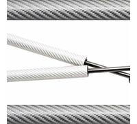 Pour BMW Pour Série 7 Pour E65/E66 Pour Berline 2001-2008 Support Levage Ressorts Tiges Hydrauliques Hayon Arrière Vérins Coffre Vérin Levage À Ressort À Gaz(Silver carbon fiber)