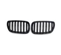 Pour BMW Pour X5 E53 Pour LCI 2004 2005 2006 Calandre De Capot Avant Noire Brillante Grille De Remplacement À Double Ligne ABS Grille De Calandre Avant