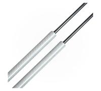 Pour BMW Pour X5 (E70) SUV 2007-2013 522MM Hayon Arrière Support Levage Amortisseurs Entretoises Coffre Avec Ressort Verin Hydraulique Coffre(Silver Carbon Fiber)