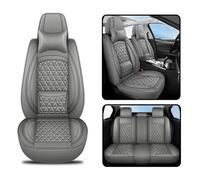 Pour BMW Pour X5 E87 X1 X2 X3 X4 X6 X7 M3 M4 M5 Housses Siège Voiture Intérieures En Cuir Artificiel Housse Luxe 3D Auto Housse Sieges(Grey B)