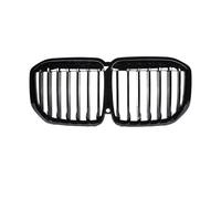 Pour BMW Pour X7 G07 (2019-2023) Calandre Avant Noire Brillante À Une Ou Deux Lamelles Remplacement Amélioration Du Style Automobile(19-21 Gloss Black-l)