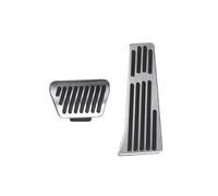 Pour BMW Pour Z4 Pour E85 Pour E89 2002-2013 2014 2015 2016 Pédales Frein D'accélérateur Voiture Couverture Reste Tapis Pédales Couverture Pad Pédale Frein à L'embrayage(2pcs Silver)