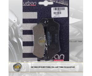 POUR BMW R 1150 R DE 2001 À 2006 PLAQUETTES DE FREIN ARRIERE BRAKING SEMI-METALL