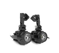 Pour BMW R1200GS Pour ADV Pour F800GS Pour MT07 Pour MT09 Feux Antibrouillard LED Pour Moto Ensemble Auxiliaires E9 Moto De Phare De Travail(Only light)
