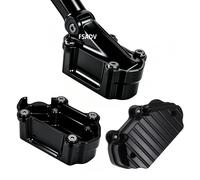 Pour BMW R1300RT R1300 RT R 1300RT 2025 2026 Plaque d'extension de béquille latérale de moto, support d'agrandissement de béquille latérale, pièce de remplacement noir
