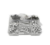 pour BMW S1000R S1000 pour Benelli BE300 BE600 TNT/BE 300 600 Kit De Fixations Carrosserie Clips Écrous Vis Boulons Boulons Carénage(Silver)