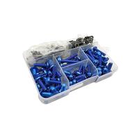 pour BMW S1000R S1000 pour Benelli BE300 BE600 TNT/BE 300 600 Kit De Fixations Carrosserie Clips Écrous Vis Boulons Boulons Carénage(Blue)
