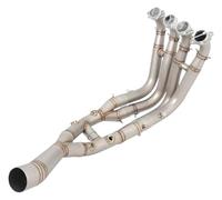 Pour BMW S1000RR 2019-2023 S1000R 2021-2023 - Moto Complète Échappement Système Collecteur Branchement Avant Tube Silencieux bouclier thermique moto(Type F)