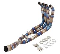 Pour BMW S1000RR 2019-2023 S1000R 2021-2023 - Moto Complète Échappement Système Collecteur Branchement Avant Tube Silencieux tuyau d'échappement moto(Type a)