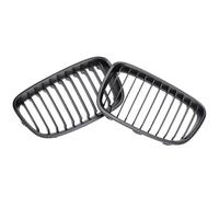 Pour BMW Série 1 F20 F21 118i 120i Pré-lifting 2011-2014 Chrome Carbone Performance Rein Pare-chocs Avant Grille ABS Grille Calandre Grille Double Latte