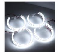 Pour BMW Série 3 5 7 E36 E46 E39 E38 Pour 318tds 730iL 735i 320i 530i 540i DTM Style Day Light Cristal Anneau Acrylique Angel Eyes Projecteur Principal Auto(4 * 146mm)