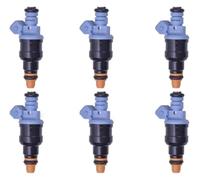 Pour BMW Série 3 E30 E36 5 E34 8 E31 7 E32 E38Z1 1.6L .8L 2.5L Injecteur Carburant 6 Pièces Voiture 0280150715 1734776 Buse D'injecteur
