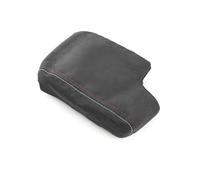 Pour BMW Série 3 E46 1998-2005 Cache Accoudoir Central En Cuir Suédé(Red blue White line)