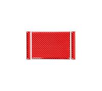 Pour BMW Série 3 E46 323i 328i 330i 325i 1999-2004 En Fibre De Carbone Pour Siège Arrière De Voiture. Intérieure Voiture(Red)