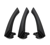 Pour BMW Série 3 E90 E91 2005-2012 LHD RHD 6 Pièces Panneau Porte Intérieure Tirer Poignée Couvercle Kit Poignée Porte Latérale(RHD Black)