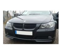 Pour BMW Série 3 E90 E91 Spoiler Lame Rajout De Pare-Choc Avant Noir 2005-2008