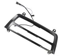 Pour BMW Série 3 F30 F31 F34 LCI LED AC Panel Cover Trim Élégant Accessoire de tableau de bord (Noir)