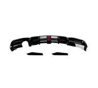 pour BMW Série 3 F30 MT MP 2013-2019 Feu Stop Arrière Lampe Pare-Chocs Lèvre Diffuseur Becquet par ABS Brillant Noir Kit Carrosserie Arrière Becquet(A Style Set)