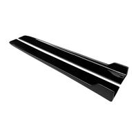 pour BMW Série 3 G20 G28 330i 320i 325i 2019-2023 Extension De Jupe Latérale Voiture, Aileron Latéral, Lèvre Pare-Chocs Séparateurs Bascule Diffuseur(Noir Brillant)