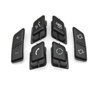 Pour BMW Série 3 X1 Boutons Commande Volant | Ensemble de couvercles ommutateur commande bouton direction multifonction(Model A 6Piece)