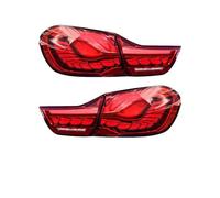 Pour BMW Série 4 F32 F82 F33 Ensemble De Feu Arrière Modifié M4 Dragon Échelle Feu Arrière LED Flux Direction Frein De Service Feux Arrière(B)