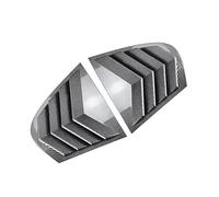 pour BMW Serie 5 E60 E61 2004 2005 2006 2007 2008 2009-2010 LatéRale Triangulaire Fenêtre Décoration de Volet,Persiennes de FenêTre ArrièRe de Voiture Accessoires,C-Carbon Fiber