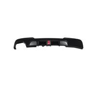 Pour BMW Série 5 F10 F11 528i 535i 550i Pour Sport Pour Tech Diffuseur Pare-chocs Arrière Lèvre Queue Botte Aileron Inférieur Séparateur Garde Pare-Chocs Arrière Pare-Choc Arrière(Black C With Light)