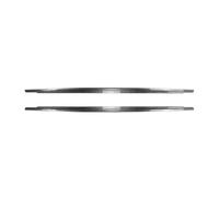 pour BMW Série 5 G30 G31 2018-2023, Jupes Latérales, Extension De Jupe Latérale, Séparateur, Diffuseur, Aileron Réglage, Kit Carrosserie Séparateurs Bascule Diffuseur(Look de Carbone)