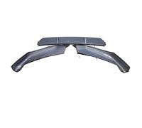 pour BMW Série 5 G30 G31 LCI Sport 2021 2022 2023 Noir Pare-Chocs Avant Lame Spoiler Diffuseur Couvercle Déflecteur Kit Carrosserie Tuning Voiture Front Spoilers Lip(Carbon Look)