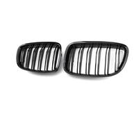 Pour BMW Série 5 GT F07 2010 2011 2012 2013 2014 2015 Pare-chocs Avant Rein Double Lamelle Noir Brillant Grilles Sport Racing Grilles Grille De Calandre Avant