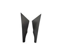 pour BMW Série 5 I5 pour M60 G60 530 G68 530Li 2024+ Véritable Fibre Carbone Poignée Intérieure De Porte De Voiture Avant Couverture Décorative Accessoires Autocollant Garniture(Matte Carbon Fiber)