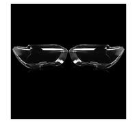 Pour BMW Série 7 E65 E66 2002-2005 Paire De Couvercles De Phares Avant Transparents Phare Cache Lentille