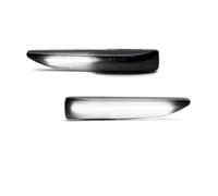 Pour BMW Série 7 E65 E66 E67 E68 2001-2008 2 Pièces LED Marqueur Latéral Miroir Indicateur Lampe Coulant L'eau Tour Clignotant RéTroviseur(BLANC)